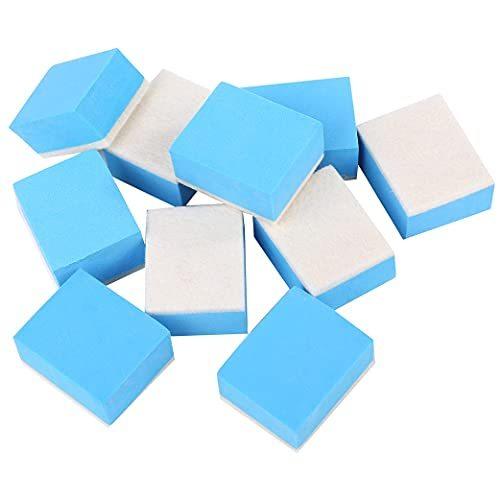 ルボナリエ ウロコ取り スポンジ 10個セット コンパウンド ガラスコーティング 洗車 スポンジ 車 うろこ取り 油膜取り コーティング剤 水垢 油膜 公式