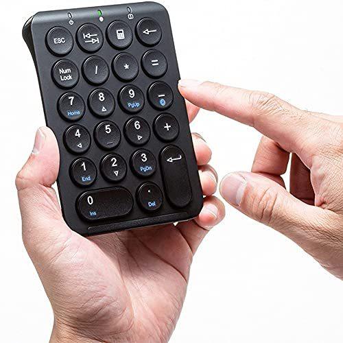 Bluetooth 送料無料 新品 テンキー Kcblue 10キー Tab付き 充電式 テンキーパッド ブルートゥース Windows対応 Ipad スリム Mac Iphone