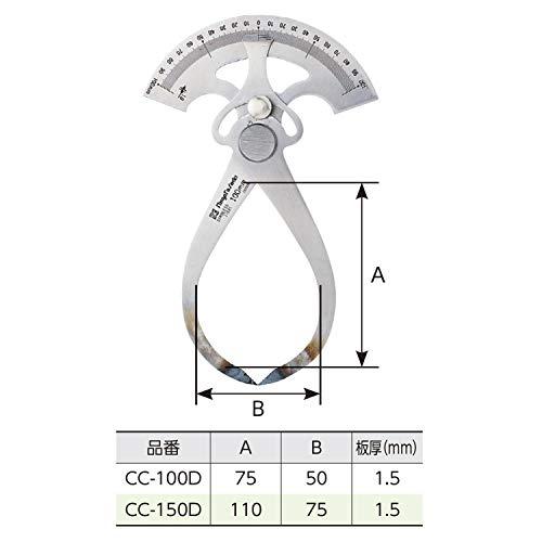 人気スポー新作 新潟精機 SK 日本製 目盛付内外兼用キャリパー 150mm CC-150D