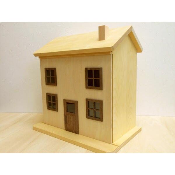 ドールハウス風 収納棚(片引き・ナチュラル) 日本製/16分の1