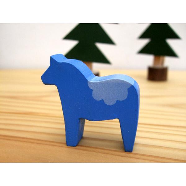 ホースの置物 （レッド、ブルー、イエロー、ホワイト、ナチュラル）5種類から選択 日本製 ハンドメイド 木製 ミニ４cm 色選択製 単品 |  | 02