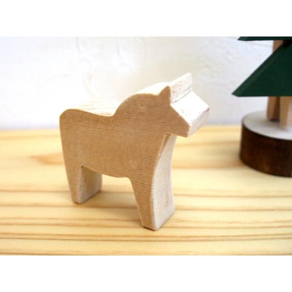 ホースの置物 （レッド、ブルー、イエロー、ホワイト、ナチュラル）5種類から選択 日本製 ハンドメイド 木製 ミニ４cm 色選択製 単品 |  | 05