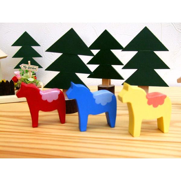 ホースの置物 （レッド、ブルー、イエロー、ホワイト、ナチュラル）5種類から選択 日本製 ハンドメイド 木製 ミニ４cm 色選択製 単品 |  | 06