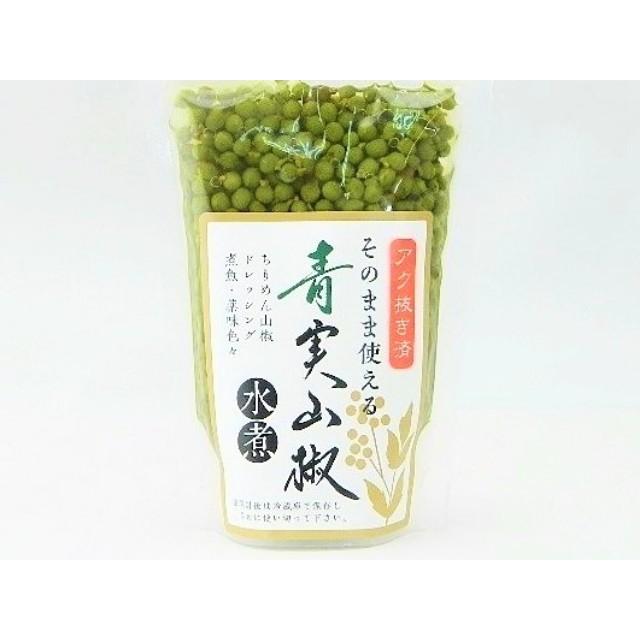 青実山椒水煮 80g 内容量 135g 固形量80g 山椒 さんしょう 実サンショウ 冷蔵 湯川商店 Yahoo 店 通販 Yahoo ショッピング