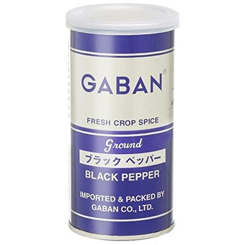 GABAN ブラックペッパー [グラウンド] 100g 缶 (ギャバン 胡椒 こしょう) [常温限] :500093:湯川商店 Yahoo!店