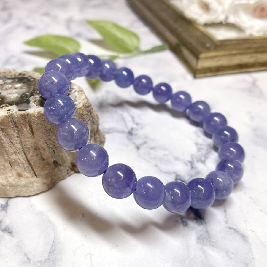 No.【E4391】AAAAタンザナイト＊ブレスレット＊Tanzanite＊bracelet