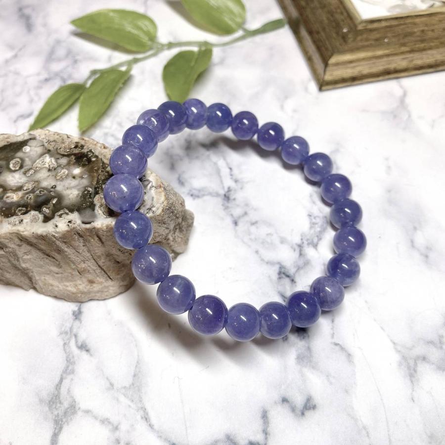 No.【E4391】AAAAタンザナイト＊ブレスレット＊Tanzanite＊bracelet