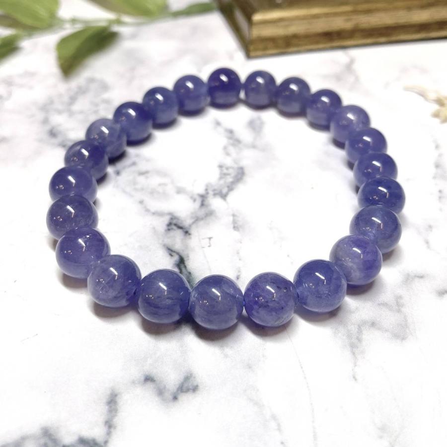 No.【E4391】AAAAタンザナイト＊ブレスレット＊Tanzanite＊bracelet