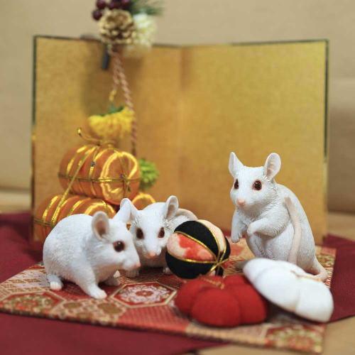 ハツカネズミ 8cm 7cm 高さ10cm 重量 130g 素材 ポリレジン はつかねずみ Qy 161 ユカワファニチュアyh 通販 Yahoo ショッピング