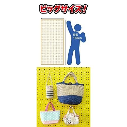 木製パンチングボード　有孔ボード　81.6✖️60✖️5.2 有孔ボード パンチングボード 穴あきボード 1枚 木目調 ヴィンテージ