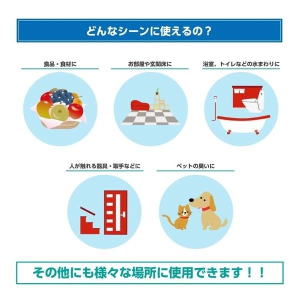 除菌 水 Gespa N-80 4リットル 2本セット 次亜塩素酸ナトリウム 食品添加物 特許取得商品の画像