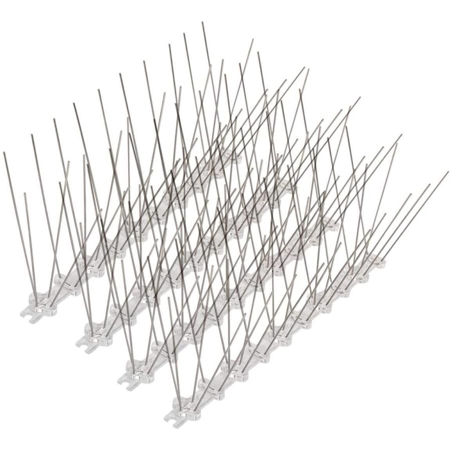 Yoler 鳥よけ カラス ハト 鳥害対策 250cm ねこ 駆除 除け 被害防止 ステンレス製針 ベランダ 屋上用 10個入 捕獲器 アニマルトラップ Vest Doctum Edu Br