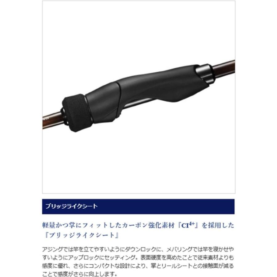 シマノ Shimano アジングロッド 19 ソアレ 掛けのオールラウンド アジング 世界の 幅広いリグに対応 S64ul S