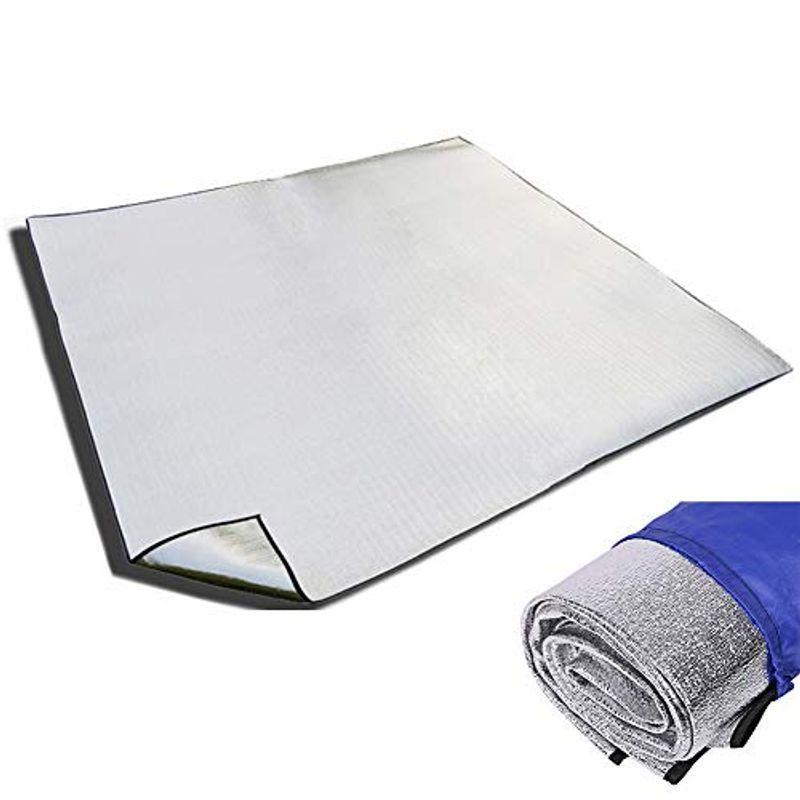 Hwshow 銀マット キャンプ用 アルミマット ピクニック シート 断熱マット テントマット 防水 防災 車中泊 寝袋マット 六つサイズ Ostock 通販 Yahoo ショッピング