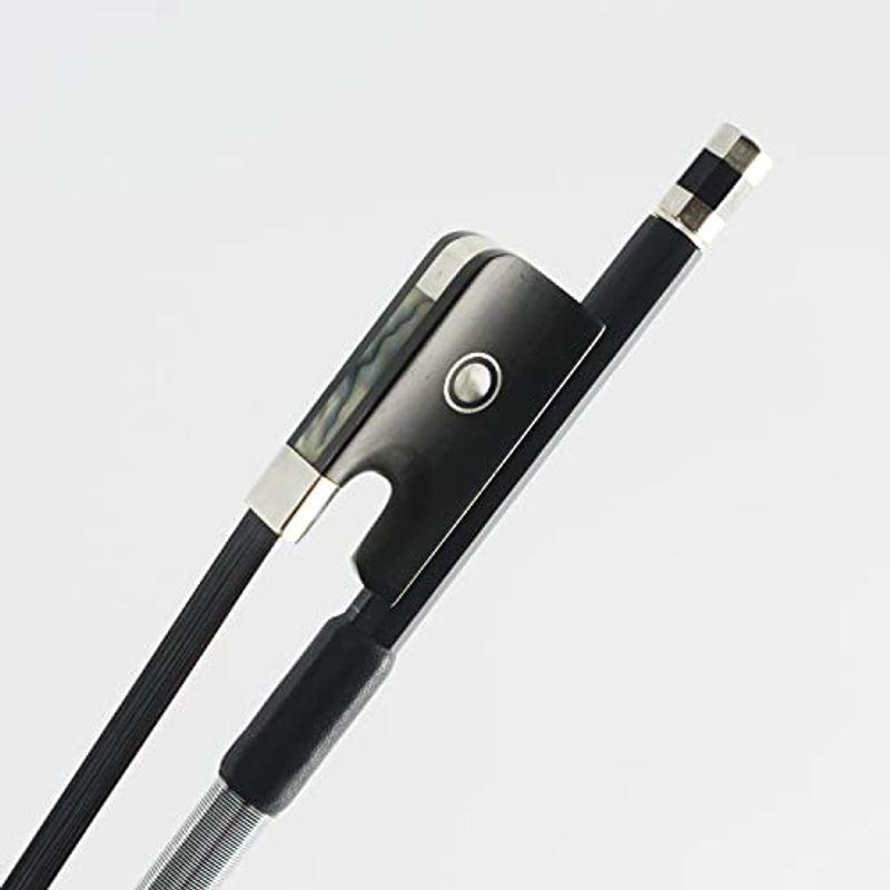 売れ筋 Vingobow チェロ用 天然黒い馬毛カーボン弓 Carbon Fiber Cello Bow 4 4 オンラインファッション Sbeit Com Br