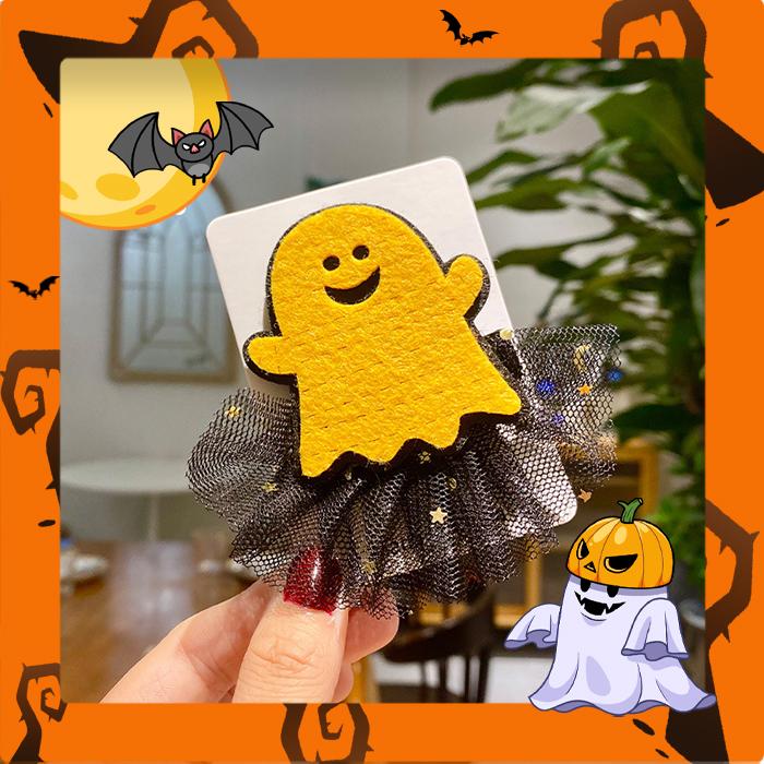 おばけ　ハロウィン　ベビーキッズヘアクリップ　ヘアゴム　ヘアピン  ハンドメイド 楽天市場】ハロウィン ヘアゴム クリップ 帯留め バレッタ