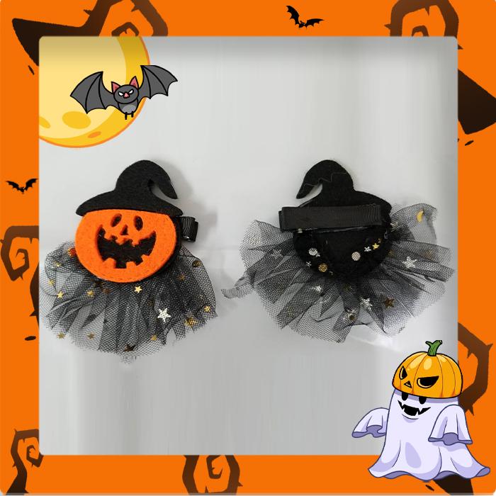 ヘアアクセサリー ハロウィン ヘアクリップ 髪飾り 大人 子供