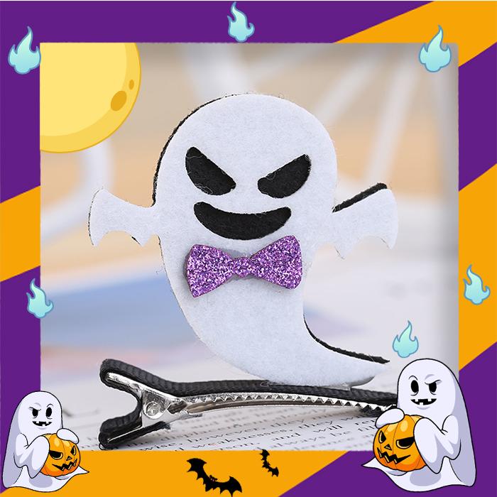 ベビーヘアクリップ ヘアゴム  ハロウィン ハンドメイド ベビー ヘアクリップ ヘアゴム ハンドメイド ヘアアクセサリー