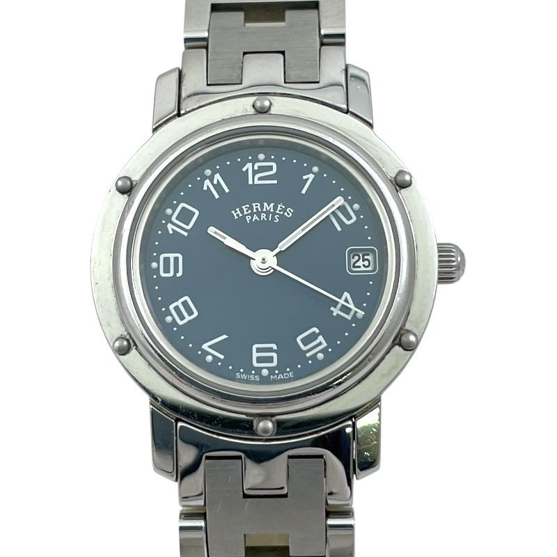 HERMES 【HERMES】エルメス クリッパー CL4.210 腕時計 ステンレス  