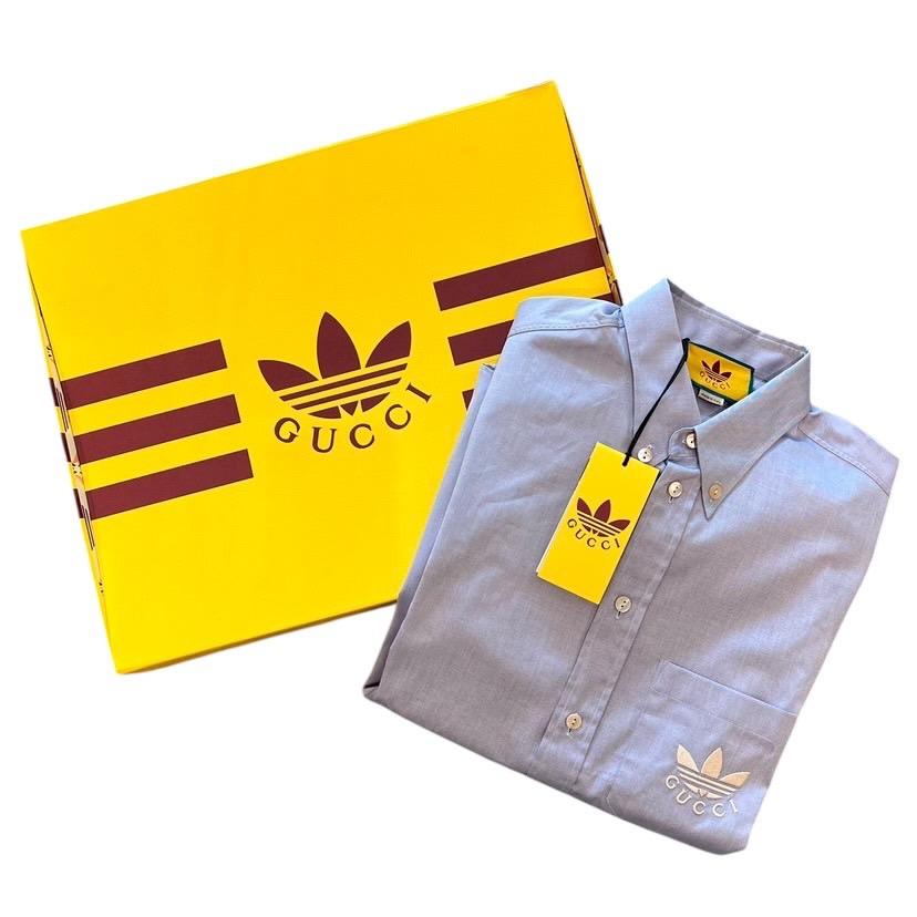 GUCCI（グッチ） 【GUCCI】グッチ GUCCI×adidas 半袖シャツコットン