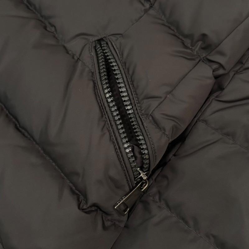 【極上美品】MONCLER モンクレール FLAMMEダウンコート グレー00 MONCLER(モンクレール) ダウンコート サイズ1 S レディース