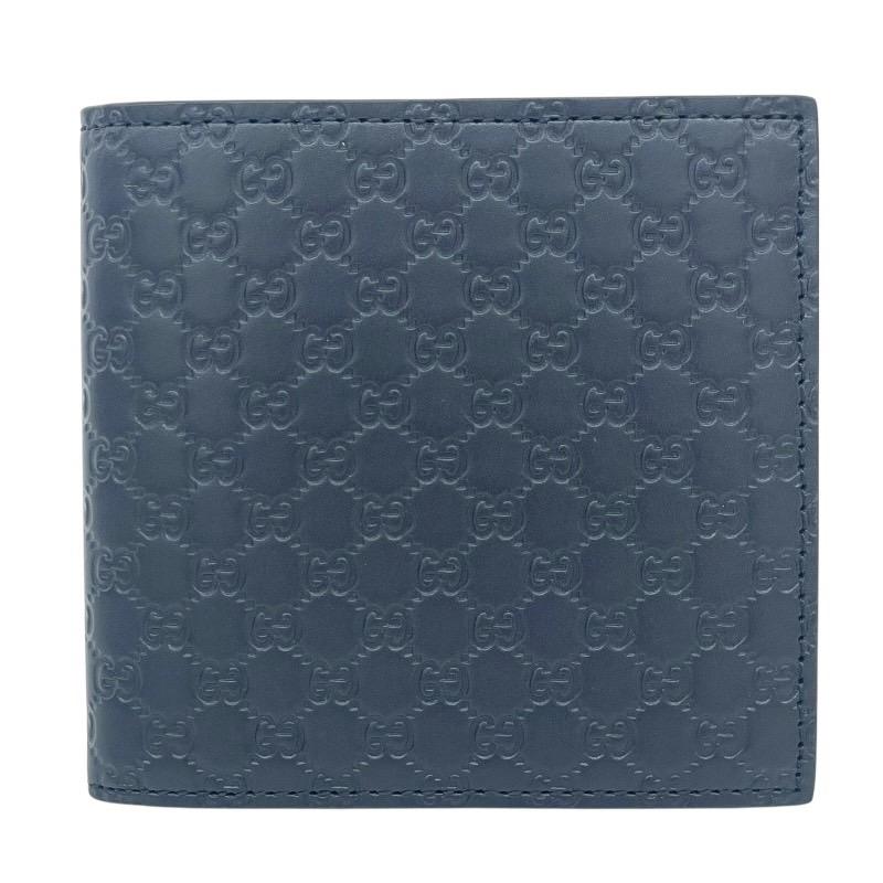 【美品】GUCCI グッチ 150413 マイクログッチシマ 二つ折り 財布 美品】GUCCI グッチ 150413 マイクログッチシマ 二つ折り 財布