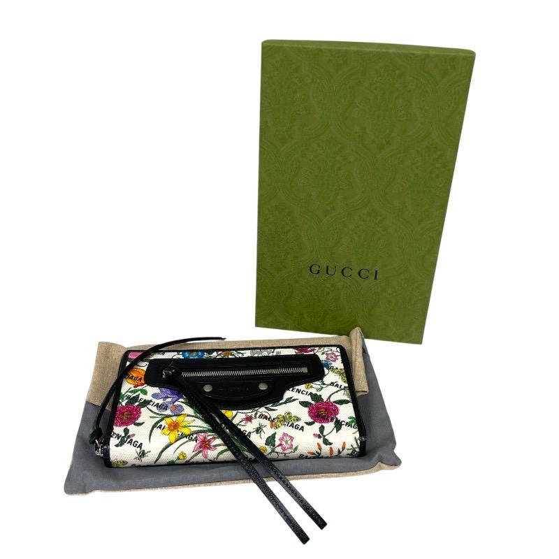 GUCCI 【GUCCI】グッチ バレンシアガ コラボ 681710 長財布 GUCCI 【GUCCI】グッチ バレンシアガ コラボ 681710 長財布