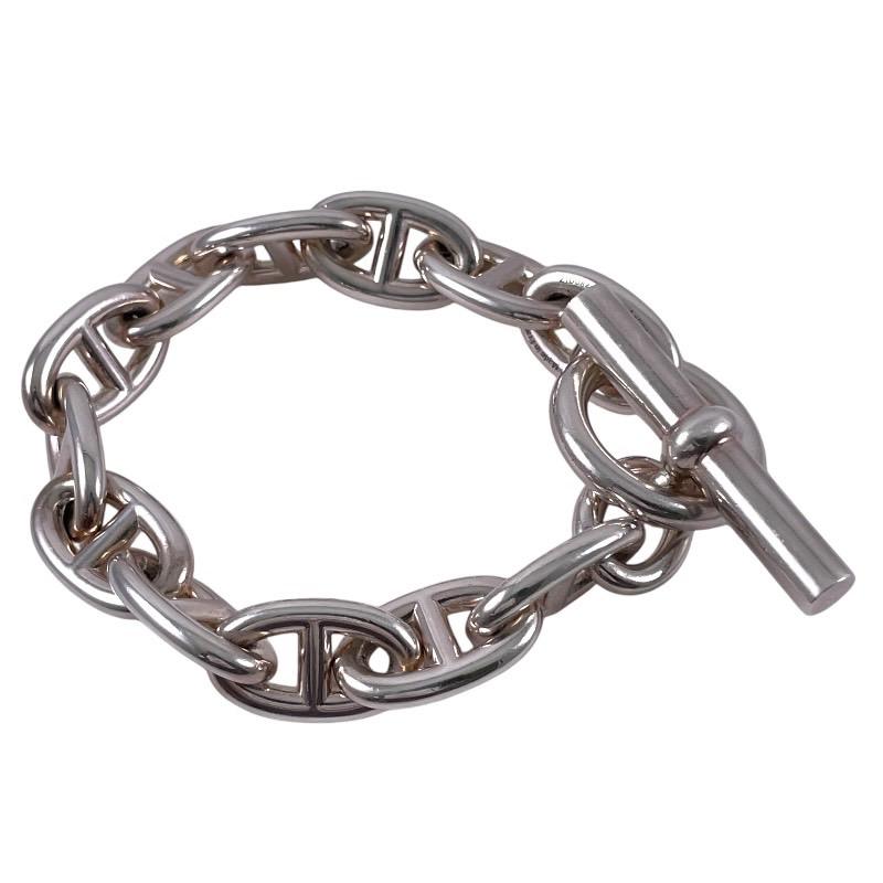 HERMES 【HERMES】エルメス シェーヌダンクルTGM ブレスレット HERMES 【HERMES】エルメス シェーヌダンクルTGM ブレスレット