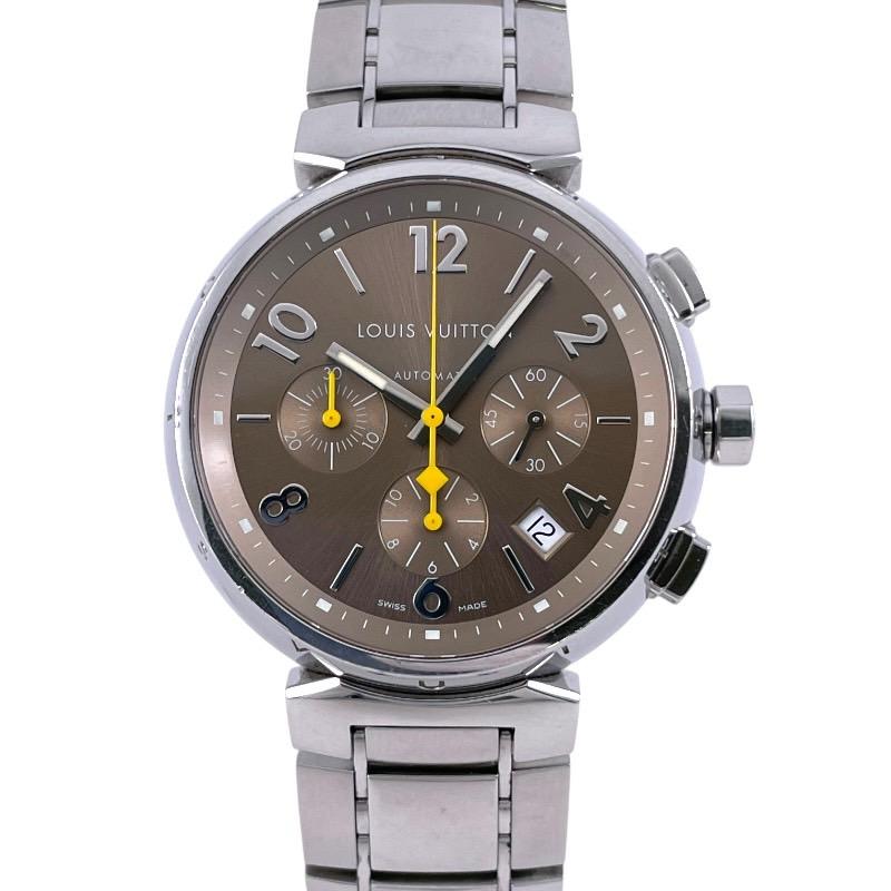 ルイ・ヴィトン LOUIS VUITTON Q1122 タンブール クロノグラフ LOUIS VUITTON】ルイヴィトン『タンブール クロノグラフ』Q1122