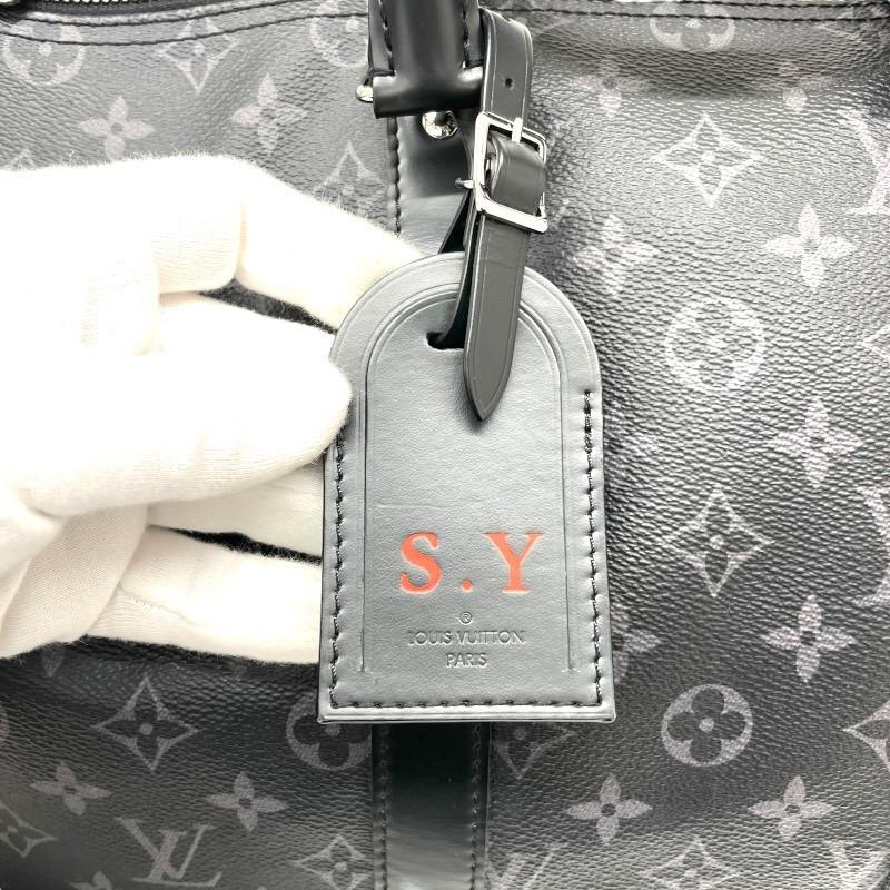 VUITTON】ルイ・ヴィトン キーポル  バンドリエール45 M40569 ボストンバッグ メンズ モノグラム エクリプス 2WAY 旅行バッグ ハンド ショルダー付 中古 【Brunello Cucinelli】