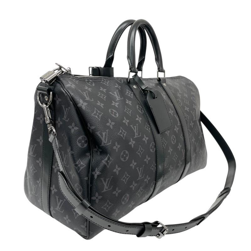 VUITTON】ルイ・ヴィトン キーポル  バンドリエール45 M40569 ボストンバッグ メンズ モノグラム エクリプス 2WAY 旅行バッグ ハンド ショルダー付 中古 【Brunello Cucinelli】