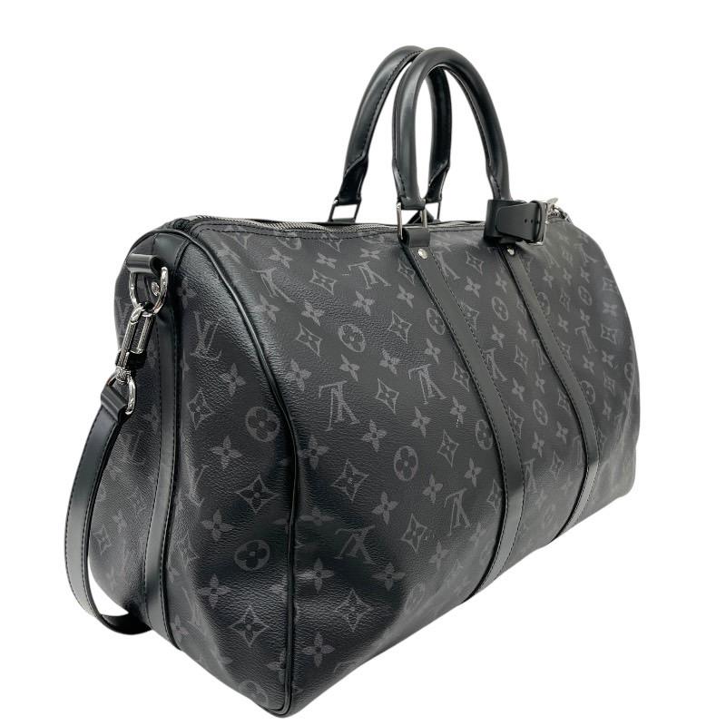 VUITTON】ルイ・ヴィトン キーポル  バンドリエール45 M40569 ボストンバッグ メンズ モノグラム エクリプス 2WAY 旅行バッグ ハンド ショルダー付 中古 【Brunello Cucinelli】