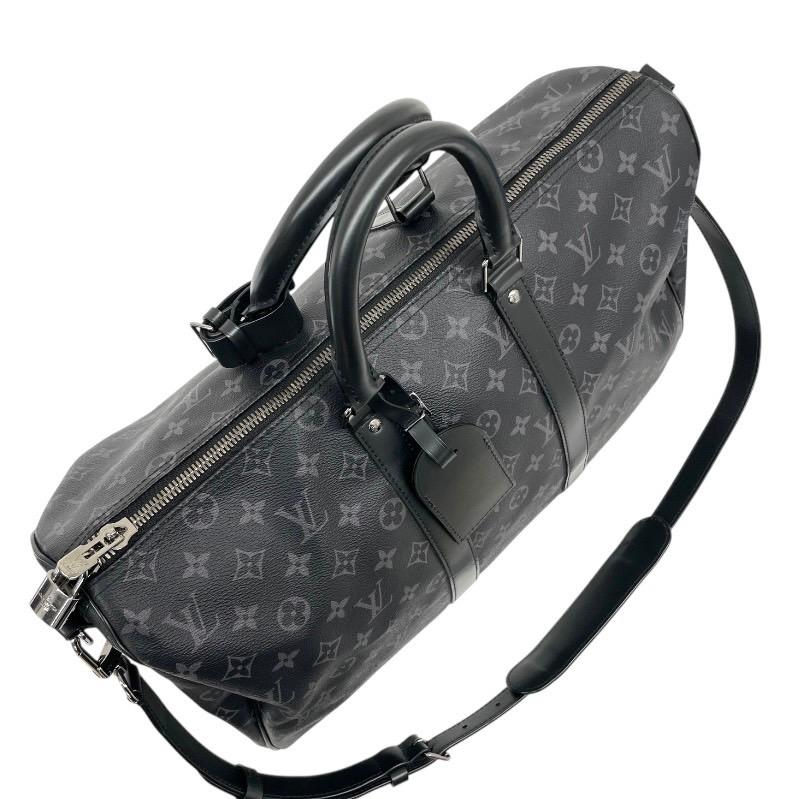VUITTON】ルイ・ヴィトン キーポル  バンドリエール45 M40569 ボストンバッグ メンズ モノグラム エクリプス 2WAY 旅行バッグ ハンド ショルダー付 中古 【Brunello Cucinelli】