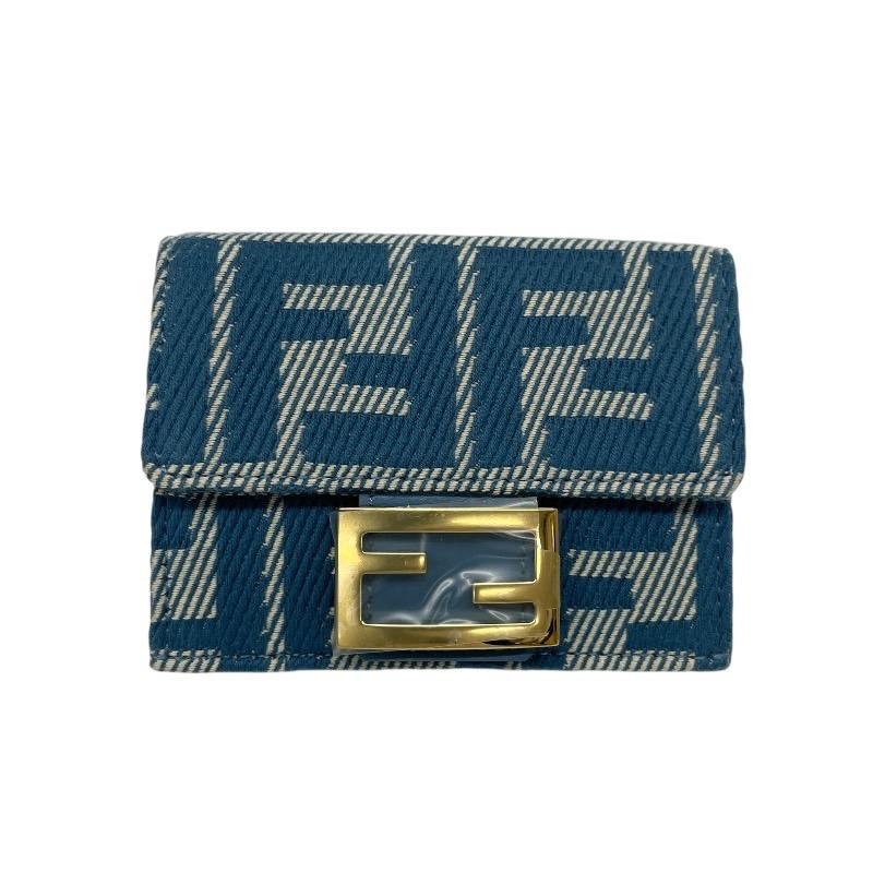 未使用品】FENDI フェンディ 長財布 財布 エフイズ ズッカ柄 未使用に