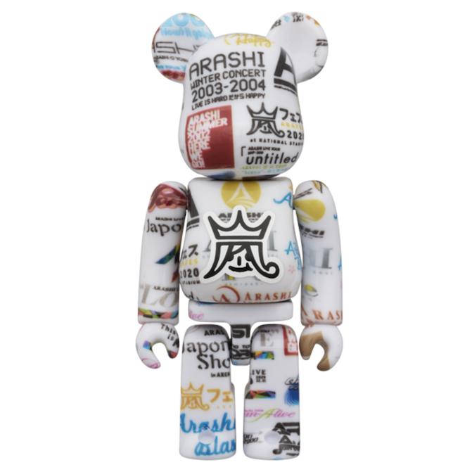 嵐 ベアブリック 2026 ARASHIライブロゴ ARASHI LIVE LOGO BE@RBRICK 2026 嵐 ベアブリック ロゴ ライブ ライヴ