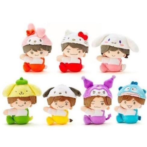 なにわ男子サンリオクリップマスコット7種＆マグカップ