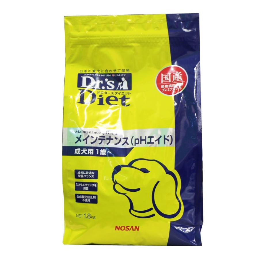 ドクターズダイエット Dr S Diet 療法食 犬用 メインテナンス Phエイド 1 8kg B01n1vivnq 雪だるま 通販 Yahoo ショッピング