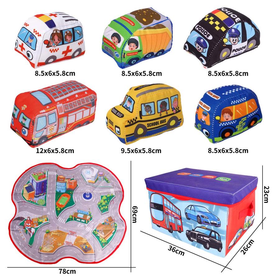 Aduli赤ちゃんおもちゃ ベビーおもちゃ 布のおもちゃ 知育玩具 車おもちゃプレイマット 含む6おもちゃの布車 創造できるカーシティ 2in1布の 車玩具 ベビープ B081sq19rd 雪だるま 通販 Yahoo ショッピング