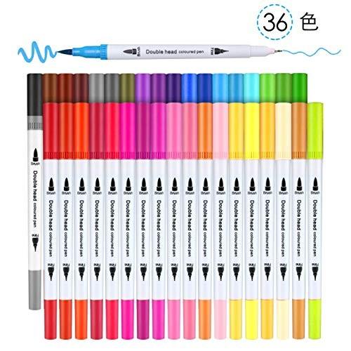 U Uzopi 水性ペン カラーペン コピック 水彩毛筆 アートマーカー 36色セット 細字太字両用 鮮やか 手帳 イラスト 色塗り 塗る絵 カード Diy こども 大人 B086qvbccz 雪だるま 通販 Yahoo ショッピング