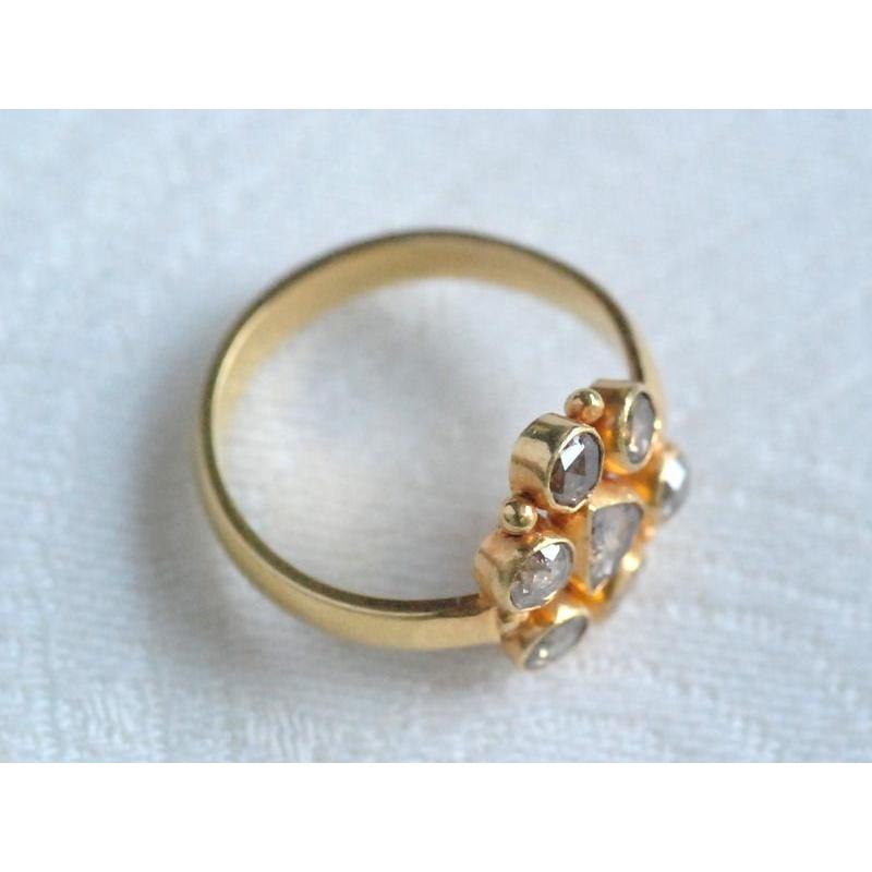 K18 ダイヤリング : ユキコ オオクラ 大倉珊瑚店 - 通販 - Yahoo