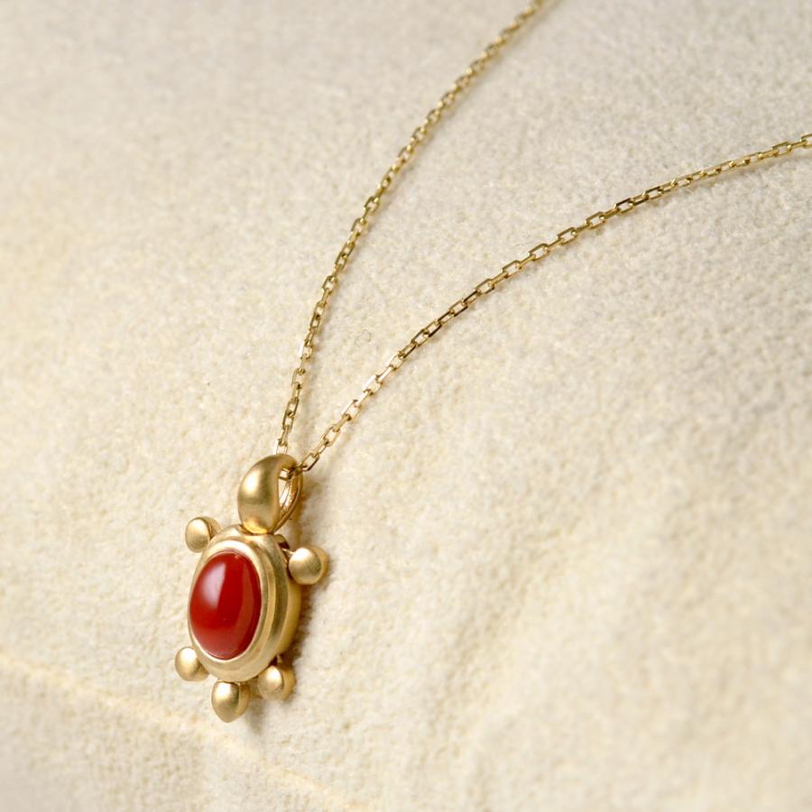 K18 亀 ペンダント トップ K18 ラッキーモチーフ亀 ペンダントトップ : ユキコ オオクラ