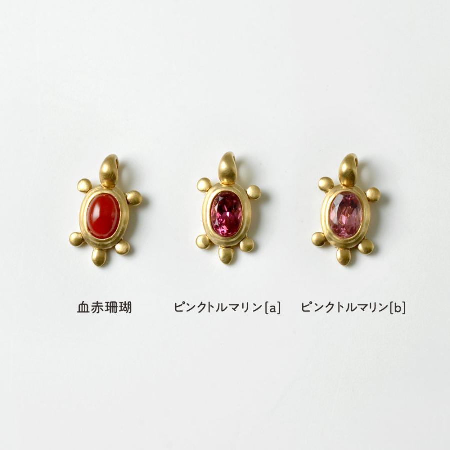 K18 亀 ペンダント トップ K18 ラッキーモチーフ亀 ペンダントトップ : ユキコ オオクラ