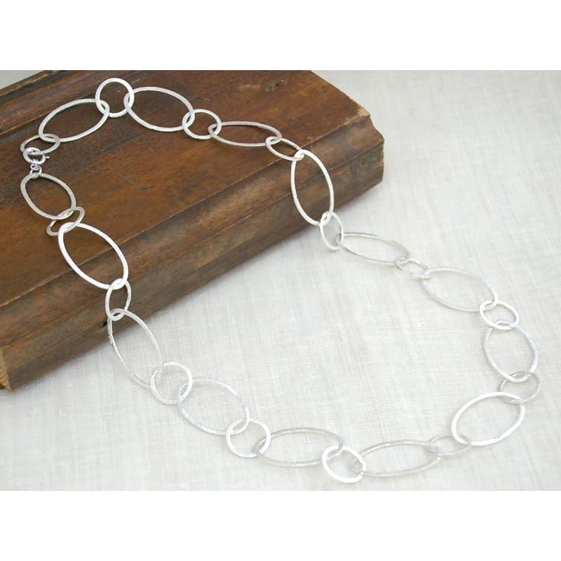 50％OFF SV シルバー 925 マーキス チェーン ネックレス 60ｃｍ 80ｃｍ 100ｃｍ