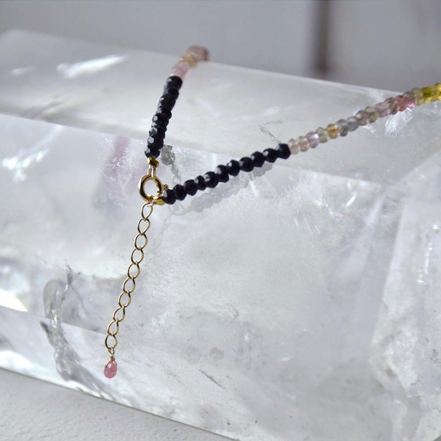 K10 マルチトルマリン ネックレス : ユキコ オオクラ 大倉珊瑚店