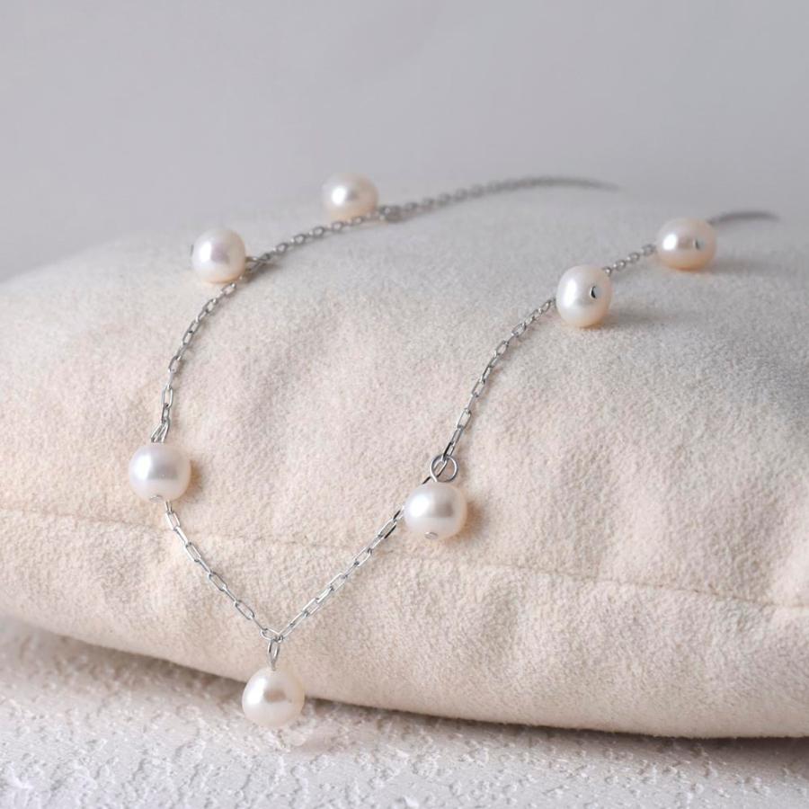 淡水パールネックレス 2本+イヤリング・ピアス 3点セット