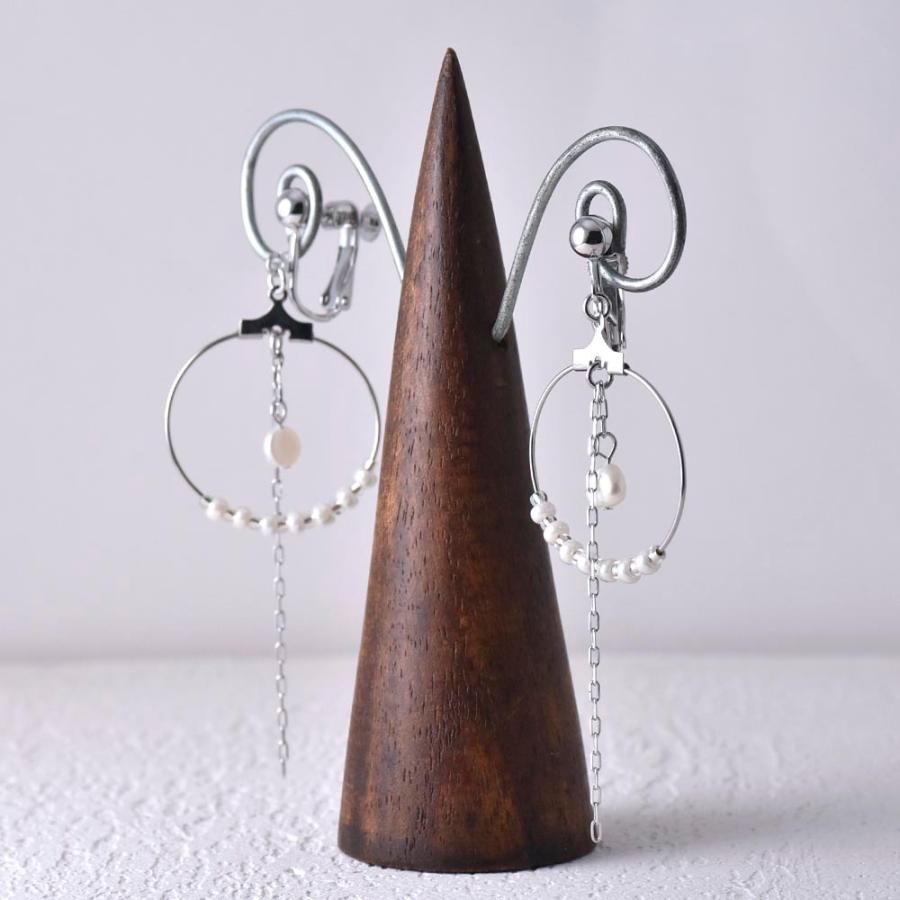 淡水パールネックレス 2本+イヤリング・ピアス 3点セット : ユキコ