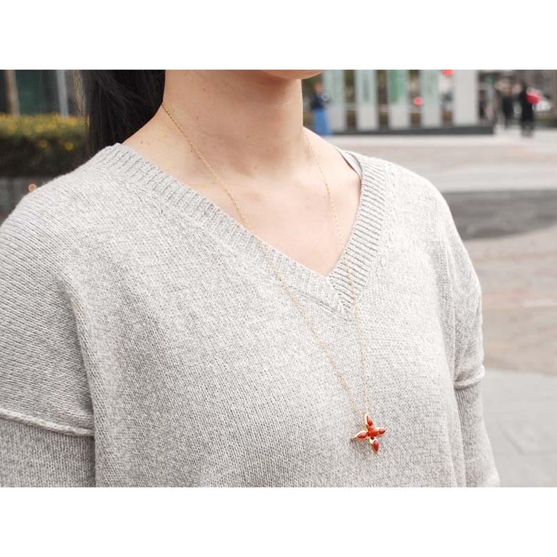 セール！珊瑚ブローチなどおまとめ 珊瑚フェア25%OFFクーポンご利用で48750円】SV925(ゴールド仕上げ) 血