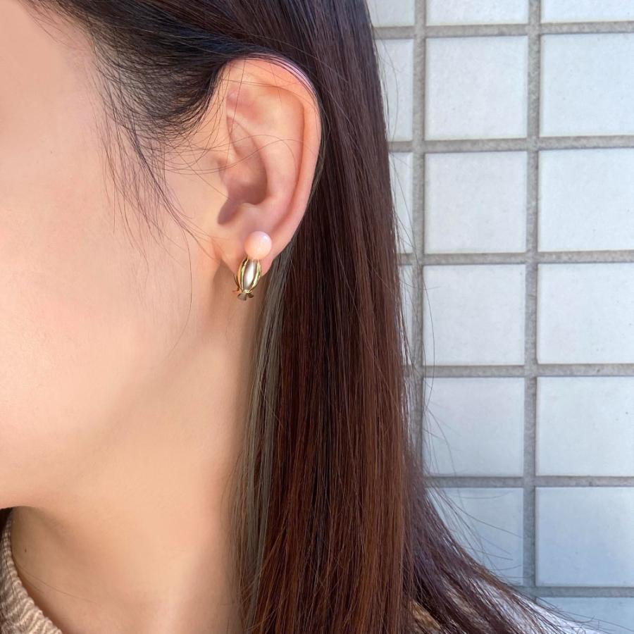 K18 PT ボケ珊瑚 ピアス : ユキコ オオクラ 大倉珊瑚店 - 通販 - Yahoo 