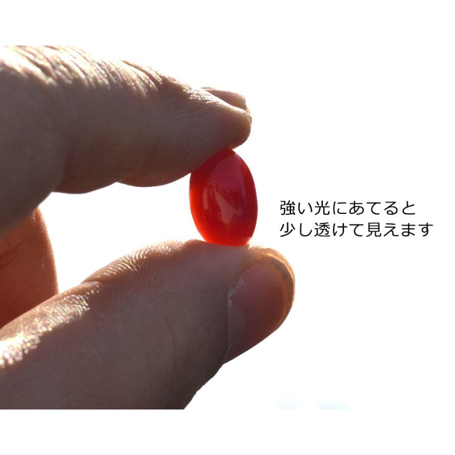 K18 血赤珊瑚 ビンテージ モダン オーバル ペンダントトップ : ユキコ