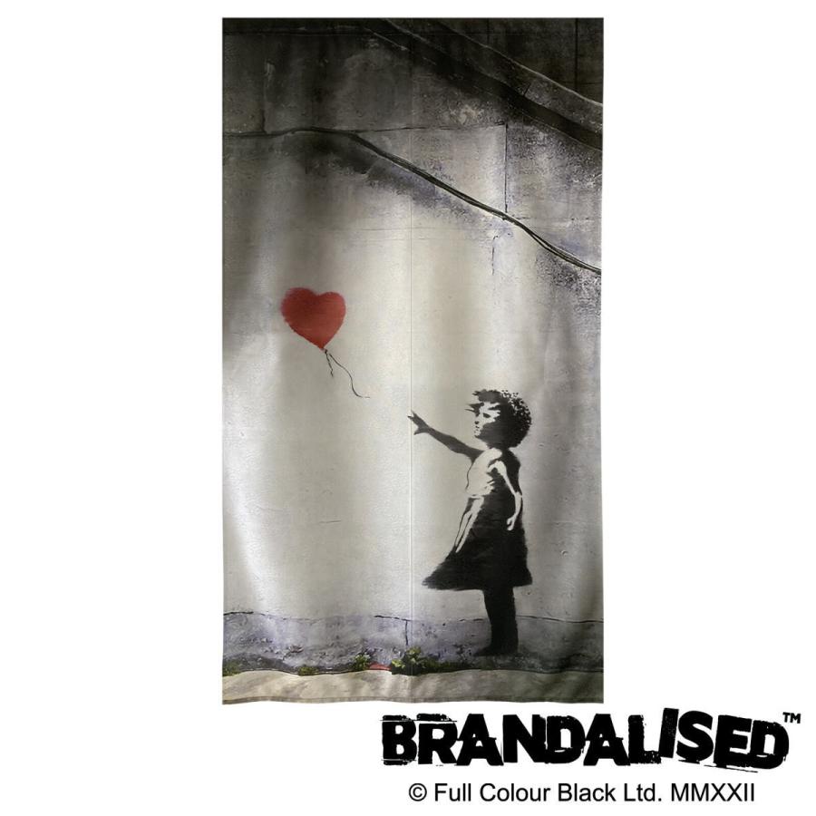 バンクシーのれん【 BRANDALISED のれん 】幅85cm×丈150cm 